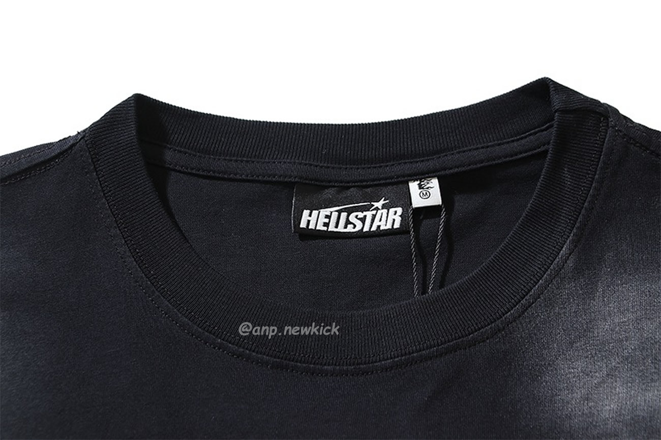 Hellstar Classic T Shirt Black White Fw23 (6) - www.newkick.org
